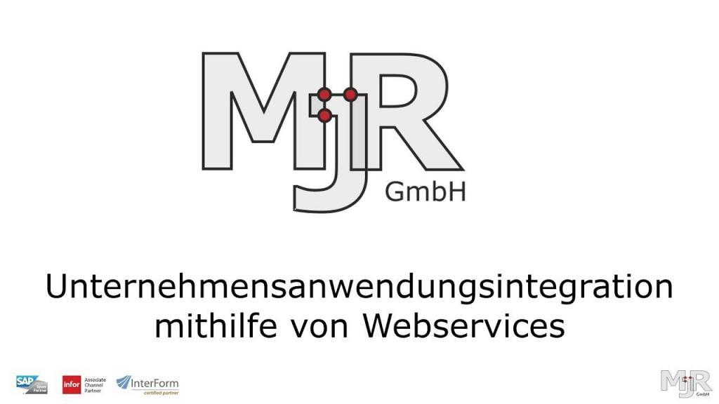 Unternehmensanwendungsintegration mithilfe von Webservices Thumbnail