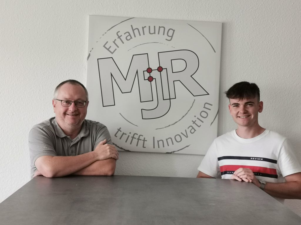 CEO Michael Raber und Fachinformatiker Steffen Sternberger