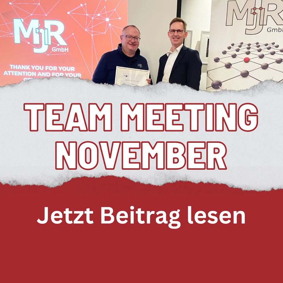 DE_ Team Meeting Nov MJR