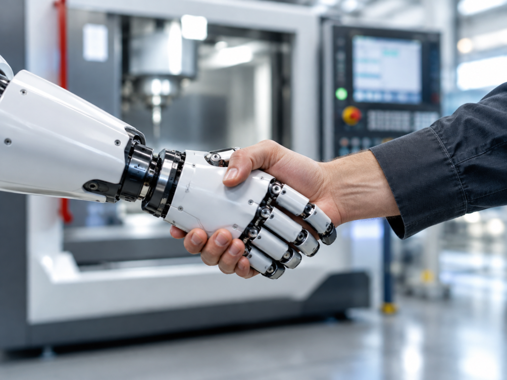 Robotic hand industry 4.0