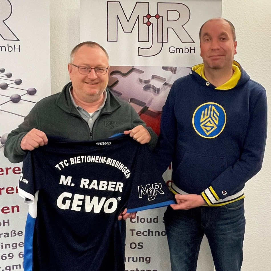 sponsoring mjr Ttc bietigheim Raber